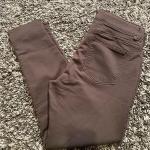Wit & Wisdom Ankle Cut Slim Pants, Stretch Waist, Taupe, Sz 10